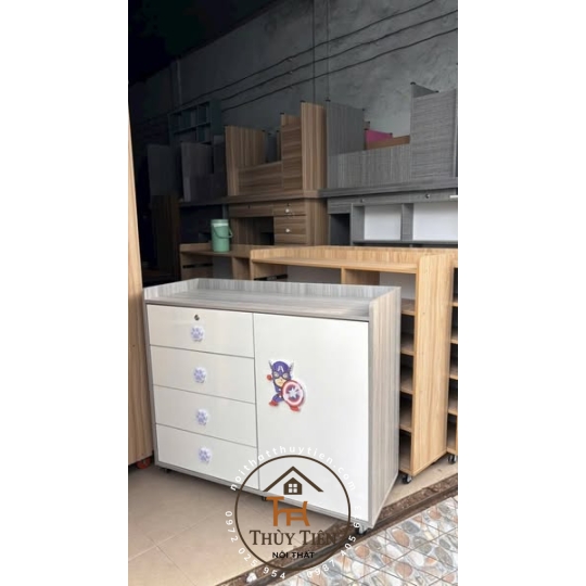 Tủ em bé mdf lõi xanh