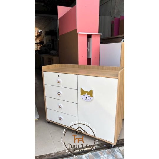 Tủ em bé mdf lõi xanh