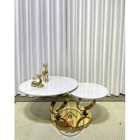 Bàn trà mặt đá ceramic hàng nhập khẩu