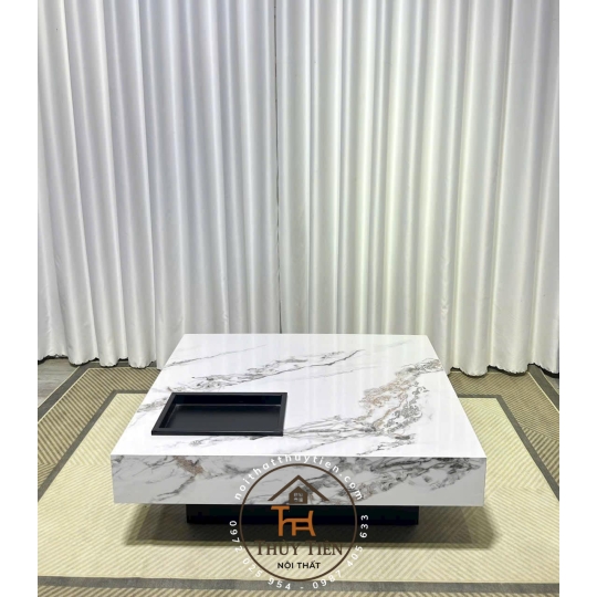 Bàn trà mặt đá ceramic hàng nhập khẩu