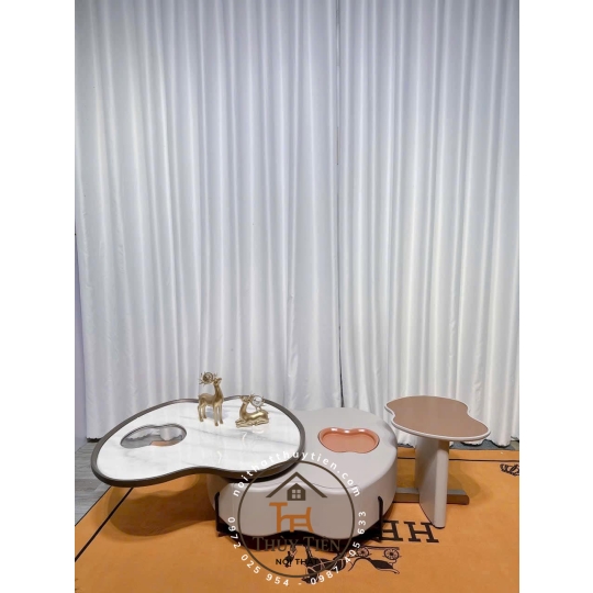 Đẹp sang quá trời . Bàn trà hàng nhập khẩu nhìn mẫu nào cũng thấy mê 🤩