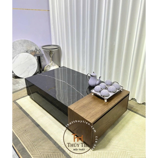 Bàn trà mặt đá ceramic hàng nhập khẩu