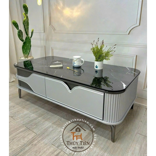 Bàn trà mặt đá ceramic