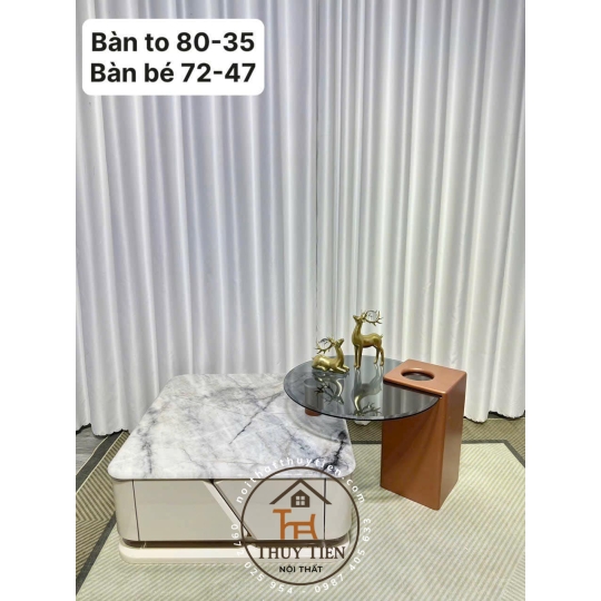 Đẹp sang quá trời . Bàn trà hàng nhập khẩu nhìn mẫu nào cũng thấy mê 🤩