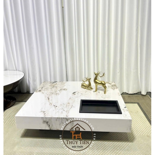 Bàn trà mặt đá ceramic hàng nhập khẩu