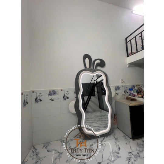 Gương decor toàn thân đèn led ko đèn led nhiều mẫu hàng loại 1 