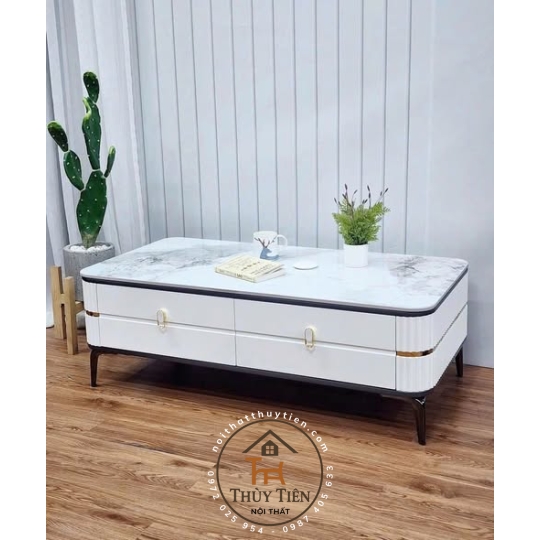 Bàn trà mặt đá ceramic