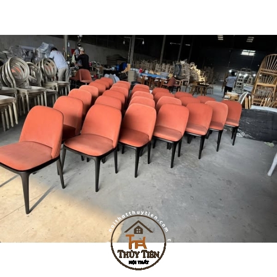 GHẾ GRACE KO TAY BỌC SIMILI