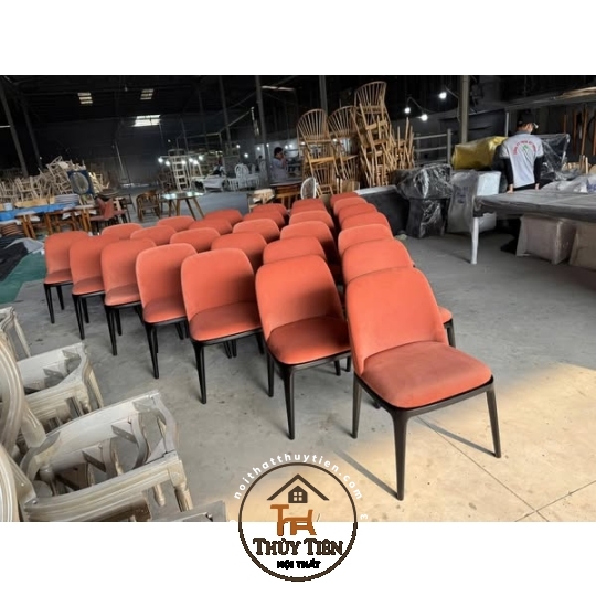 GHẾ GRACE KO TAY BỌC SIMILI