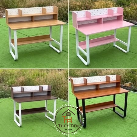  BÀN HỌC – BÀN LÀM VIỆC CÓ KỆ SÁCH