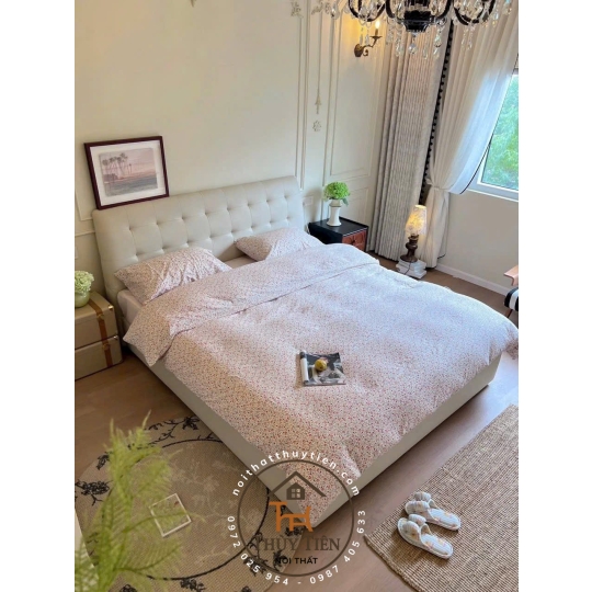 Cập nhập thêm mẫu giường xinh cho mấy người đẹp tham khảo nha 🥰