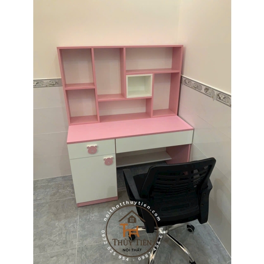 Bàn học sinh MDF lõi xanh màu kiểu - 002