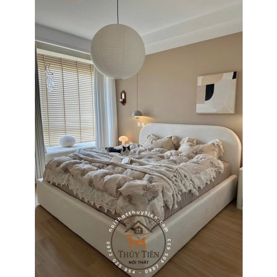 Cập nhập thêm mẫu giường xinh cho mấy người đẹp tham khảo nha 🥰