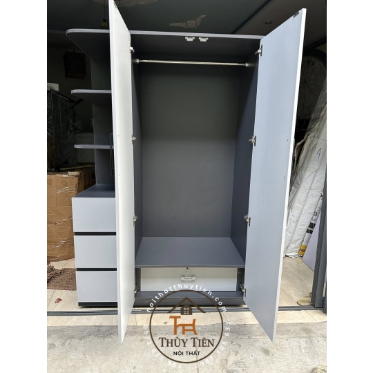 Tủ áo MDf Lõi xanh chống ẩm