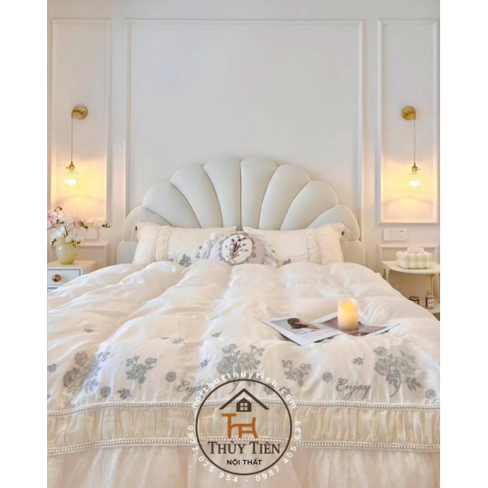 Cập nhập thêm mẫu giường xinh cho mấy người đẹp tham khảo nha 🥰