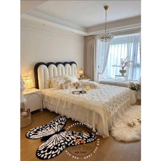 Cập nhập thêm mẫu giường xinh cho mấy người đẹp tham khảo nha 🥰