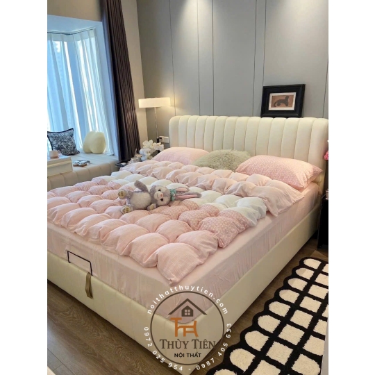 Cập nhập thêm mẫu giường xinh cho mấy người đẹp tham khảo nha 🥰