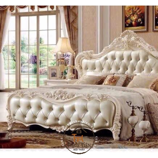 Mẫu giường tân cổ điển