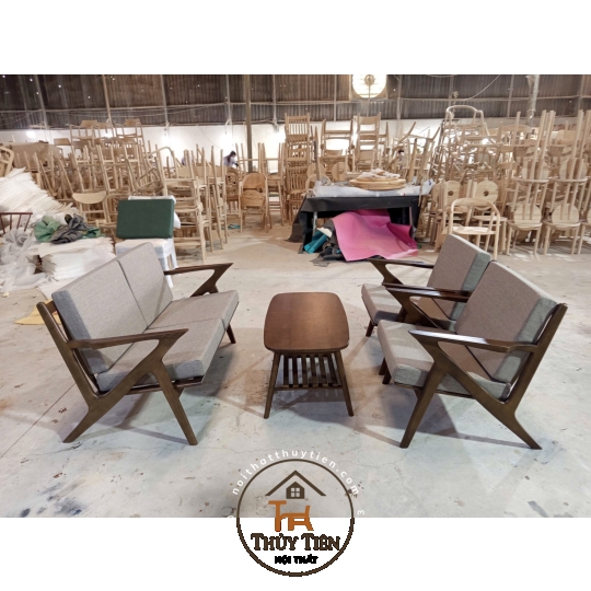 SET SOFA Z GỖ ASH