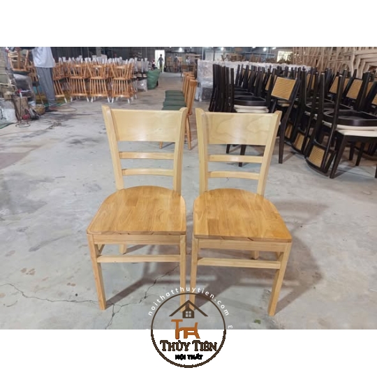 Ghế cabin mặt gỗ