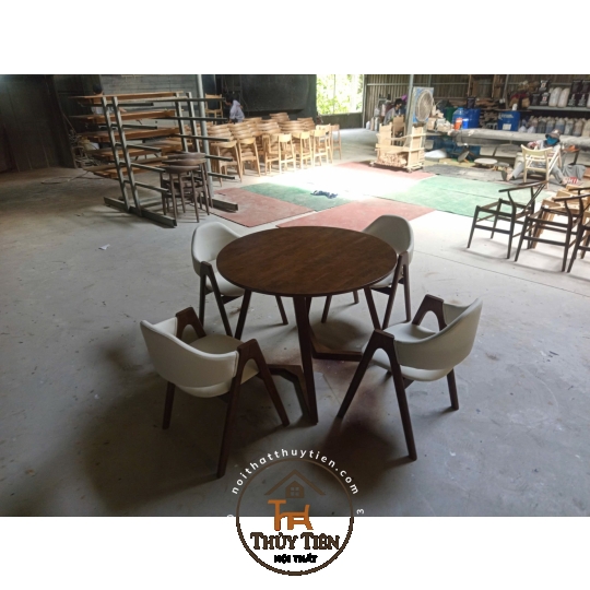 SET BÀN CHÂN V KẾT HỢP GHẾ CHỮ A