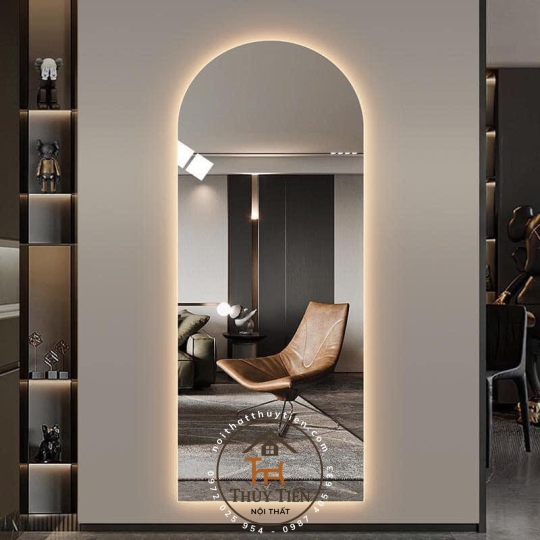 Gương decor toàn thân đèn led ko đèn led nhiều mẫu hàng loại 1 