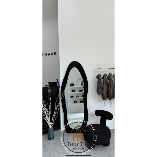 Gương decor toàn thân đèn led ko đèn led nhiều mẫu hàng loại 1 