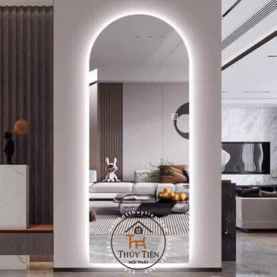 Gương decor toàn thân đèn led ko đèn led nhiều mẫu hàng loại 1 