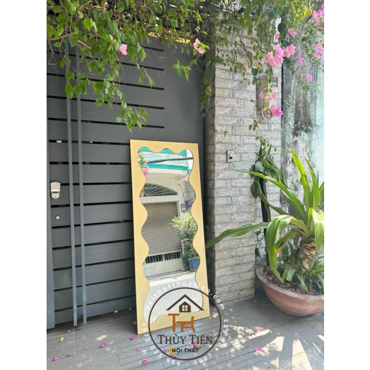 Gương decor toàn thân đèn led ko đèn led nhiều mẫu hàng loại 1 