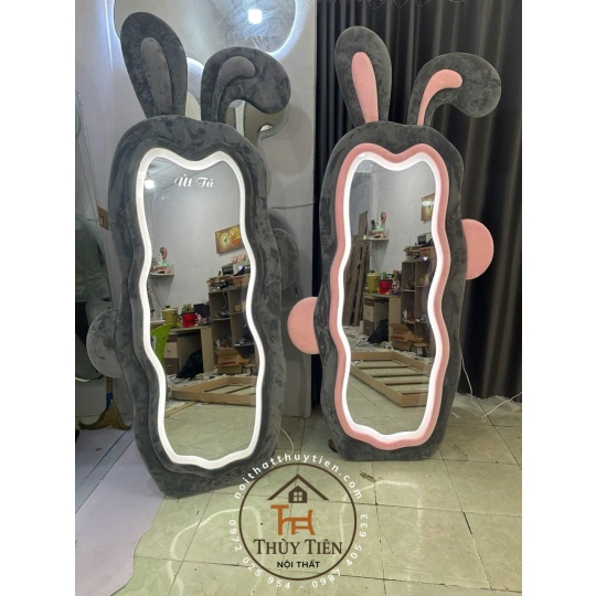 Gương decor toàn thân đèn led ko đèn led nhiều mẫu hàng loại 1 