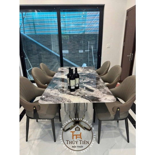 Mẫu bộ bàn ăn hàng nhập