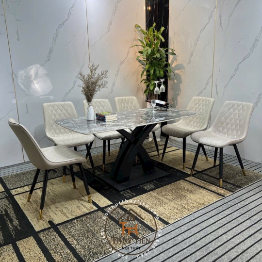Mẫu bộ bàn ăn hàng nhập