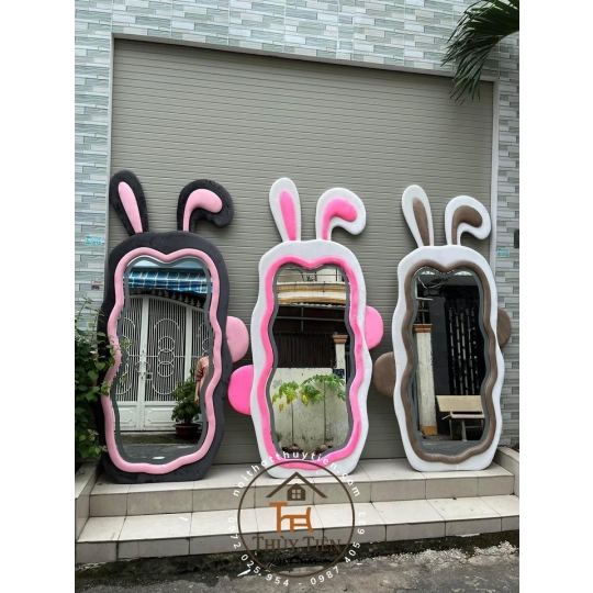 Gương decor toàn thân đèn led ko đèn led nhiều mẫu hàng loại 1 