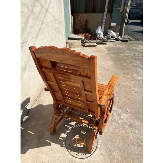 Ghế lười - ghế massa gỗ hương đá