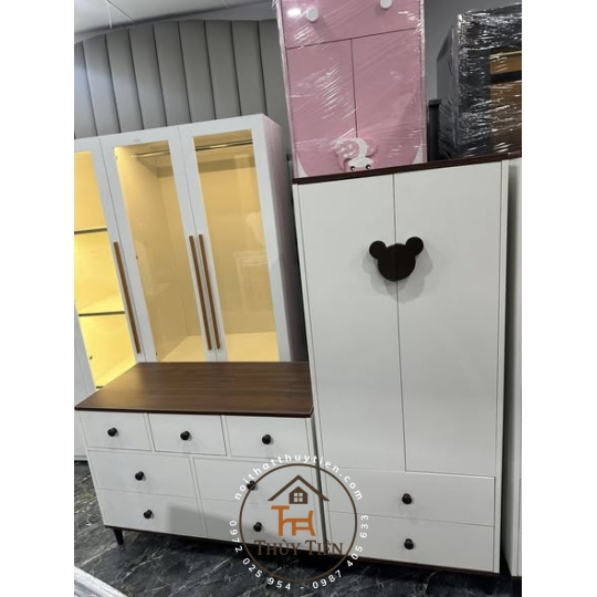 Tủ em bé gỗ công nghiệp mdf lõi xanh chống ẩm