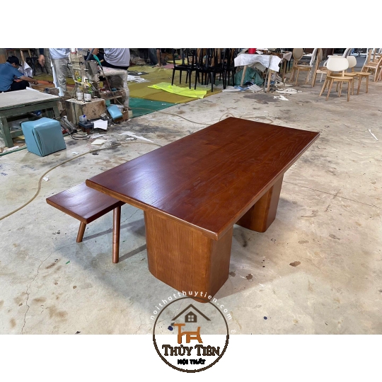 ❤️ Trả khách bàn và ghế băng theo mẫu khách, kích thước 1.4m gỗ Ash🍀🍀