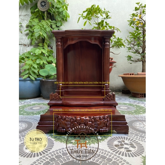 Bàn thờ thần tài ông địa mẫu châu âu