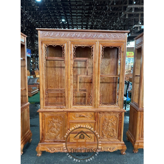 Tủ rượu gỗ hương đá 