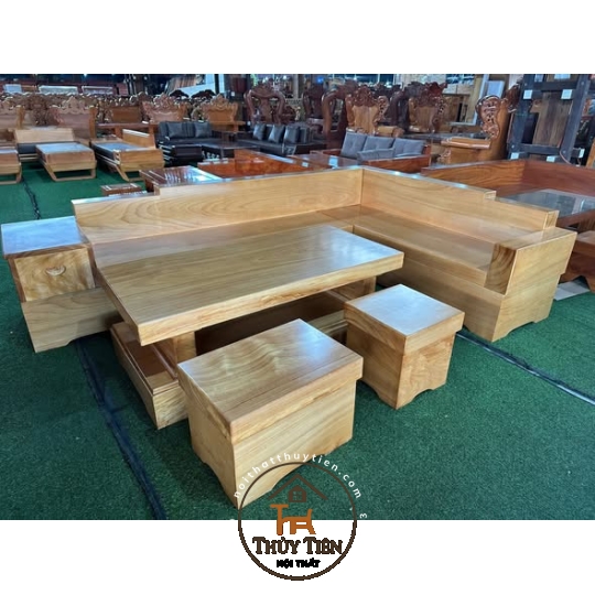 Salon góc nguyên khối