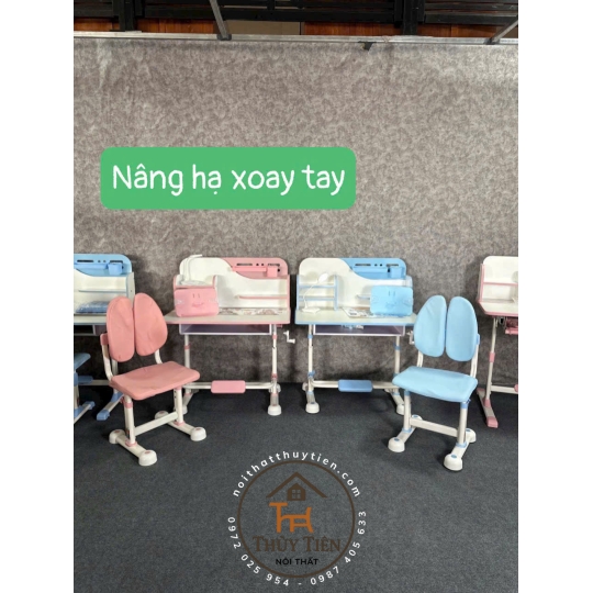 Mẫu bộ bàn ghế học sinh đa năng thông minh