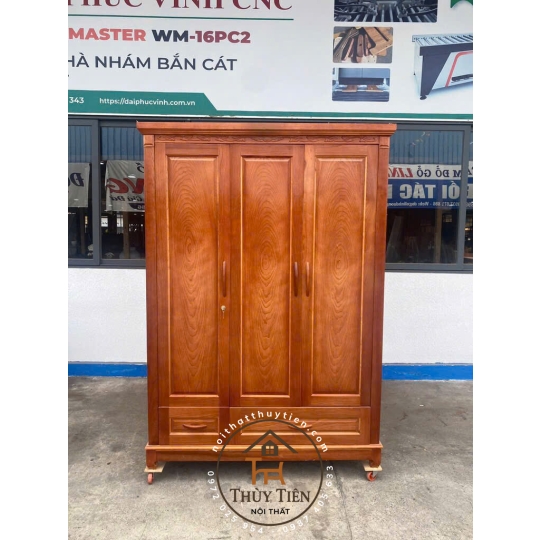 Mẫu tủ quần áo xoan đào