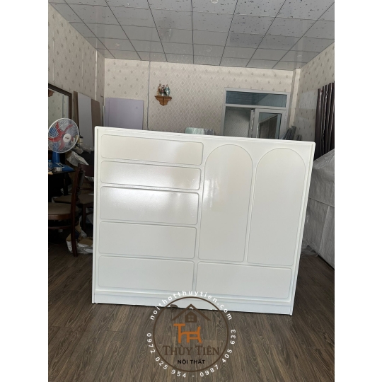 Tủ quần áo MDF lõi nâu- TQAMDF 005