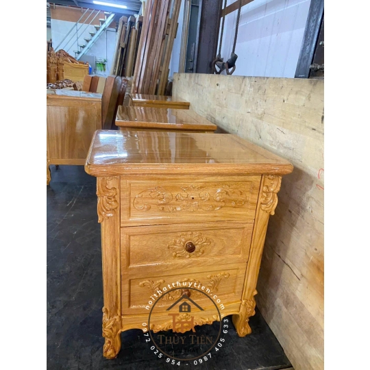 Tap đầu giường gỗ gõ đỏ