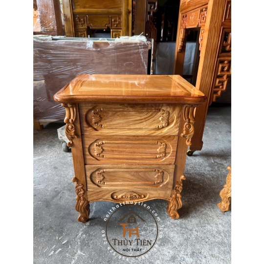 Tap đầu giường gỗ gõ đỏ