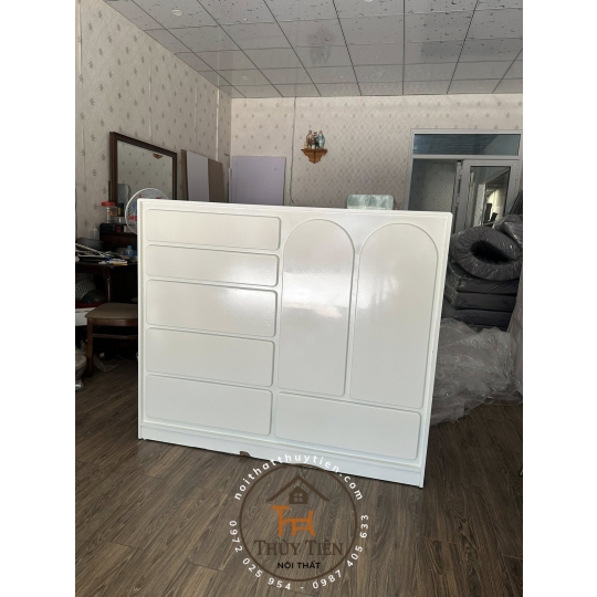 Tủ quần áo MDF lõi nâu- TQAMDF 005