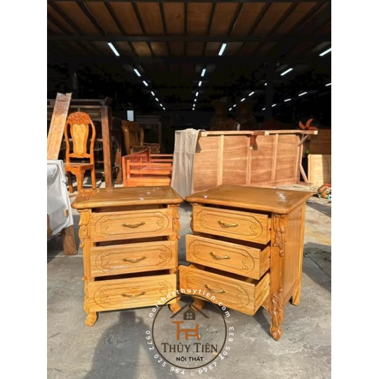 Tap đầu giường gỗ gõ đỏ