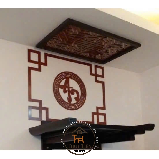 Trang treo gỗ sồi