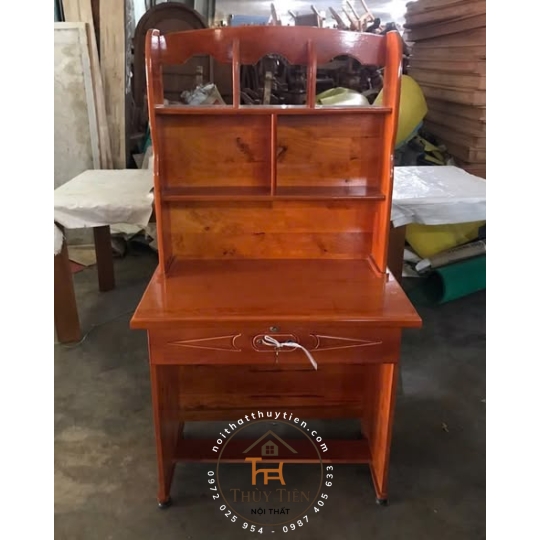 Bàn học sinh gỗ cao su nhiều kích thước