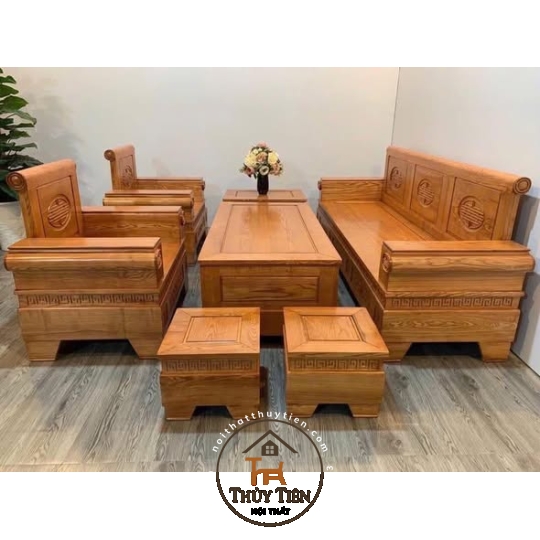 Bộ bàn ghế sofa Gỗ sồi
