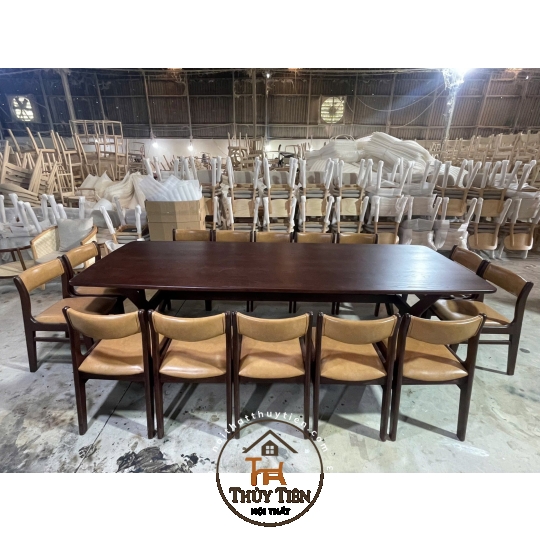 Bộ bàn ăn GỖ ASH cao cấp